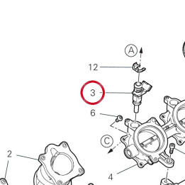 Injector 28040501A — réf. 28040501A | Ducati Store