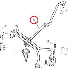 Tuyau carburant 59027993B — réf. 59027993B | Ducati Store