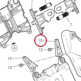 Couvercle gauche 24716821A — réf. 24716821A | Ducati Store