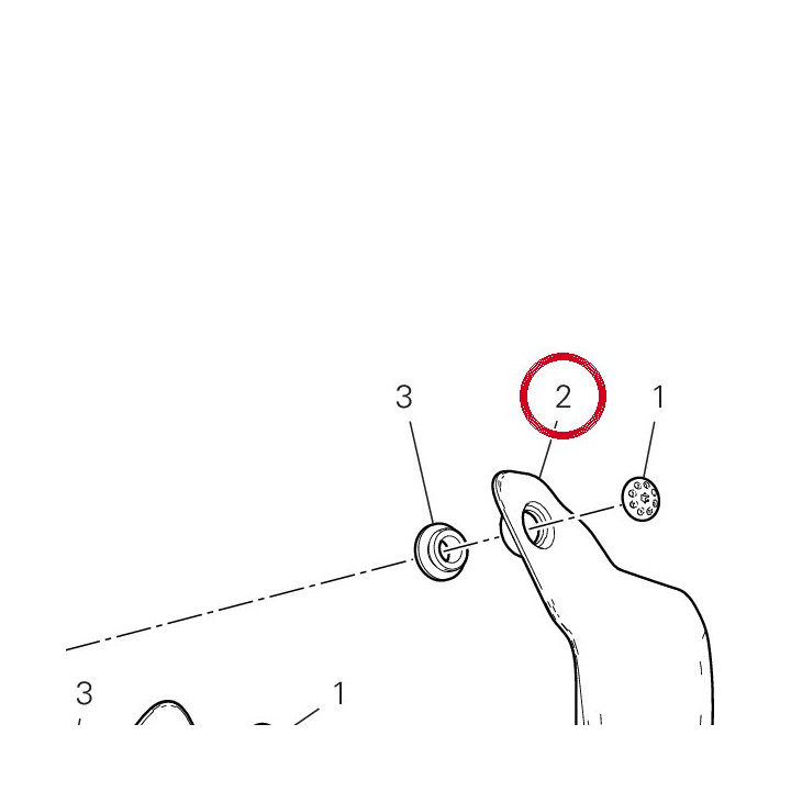 Déflecteur gauche 48412372A — réf. 48412372A | Ducati Store