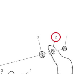 Déflecteur gauche fume — réf. 97111251AA | Ducati Store