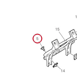 Vis tcei M5X9 77914992A — réf. 77914992A | Ducati Store