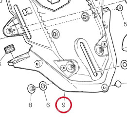 Support 8291J052B — réf. 8291J052B | Ducati Store
