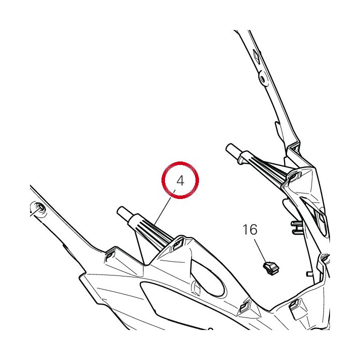Convoyeur D'Air 4801E901A — réf. 4801E901A | Ducati Store