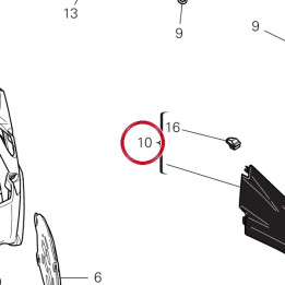 Couvercle du convoyeur — réf. 480PE912AA | Ducati Store