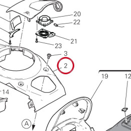 Cache 4801A952A — réf. 4801A952A | Ducati Store
