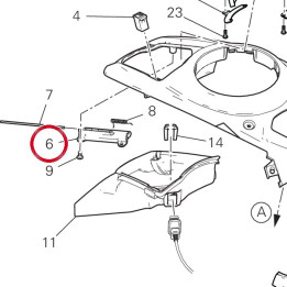Support 8291I881A — réf. 8291I881A | Ducati Store