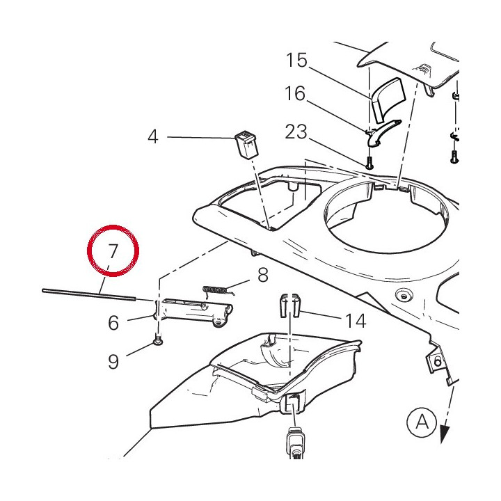 Pivot 82119641A — réf. 82119641A | Ducati Store