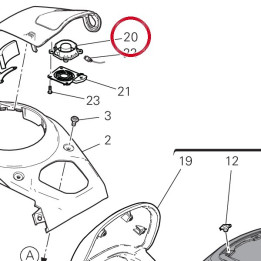 Ventilateur 55040391A — réf. 55040391A | Ducati Store