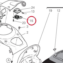 Protection ventilateur — réf. 4601N861A | Ducati Store