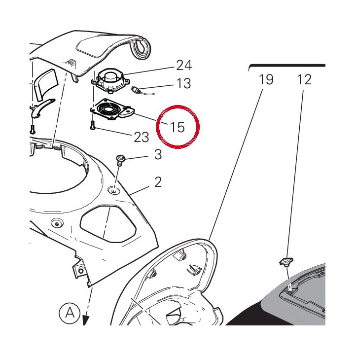 Protection ventilateur — réf. 4601N861A | Ducati Store
