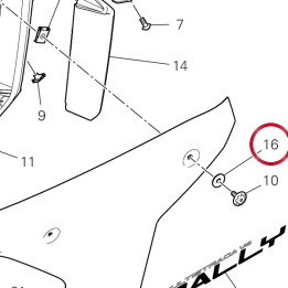 Rondelle 85214741A — réf. 85214741A | Ducati Store