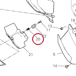 Ressort 7991D011AA — réf. 7991D011AA | Ducati Store