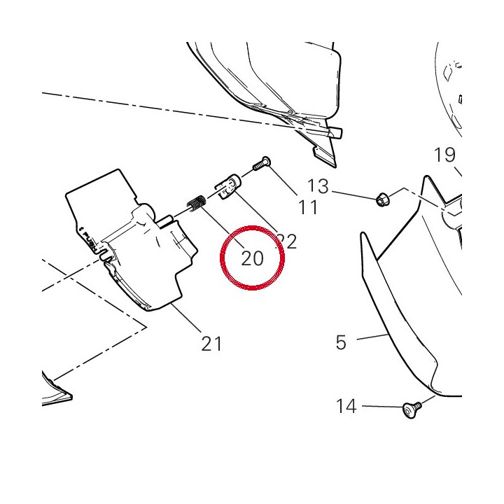 Ressort 7991D011AA — réf. 7991D011AA | Ducati Store