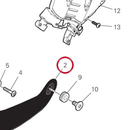 Sous-Carter D'Huile gauche — réf. 4601H211BB | Ducati Store