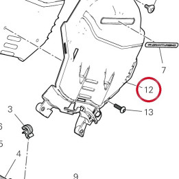 Cache 4601H811B — réf. 4601H811B | Ducati Store