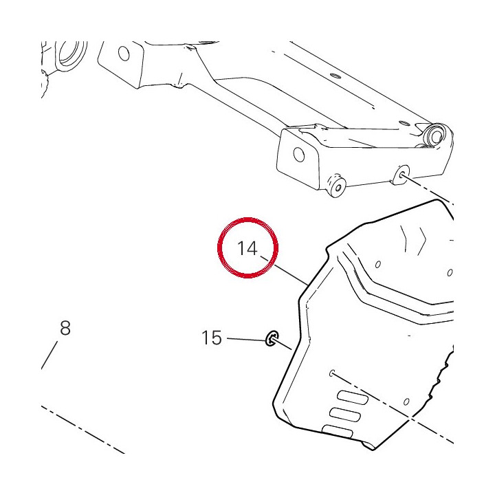 Panneau insonorisant — réf. 48612591A | Ducati Store