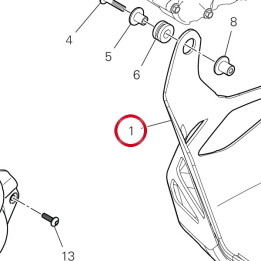 Sous-Carter D'Huile — réf. 4601L991BA | Ducati Store