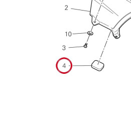 Tampon 86613071A — réf. 86613071A | Ducati Store