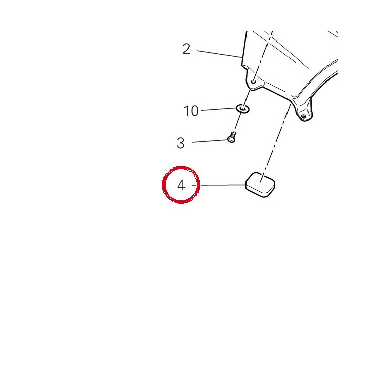 Tampon 86613071A — réf. 86613071A | Ducati Store