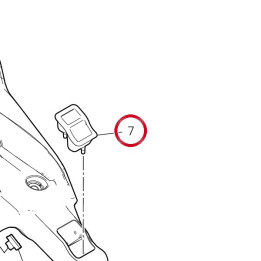 Caoutchouc 76414501AA — réf. 76414501AA | Ducati Store