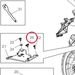 Fixation rapide 85040431A — réf. 85040431A | Ducati Store