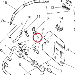 Traverso posteriore — réf. 96711842A | Ducati Store