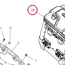 Valise laterale gauche — réf. 96722881AA | Ducati Store