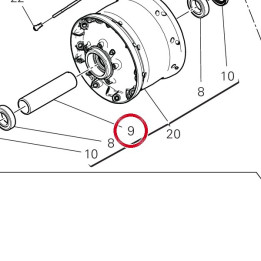 Entretoise interne 71413441A — réf. 71413441A | Ducati Store