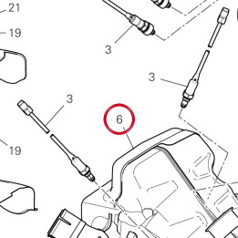 Presilencieux 57316321B — réf. 57316322B | Ducati Store
