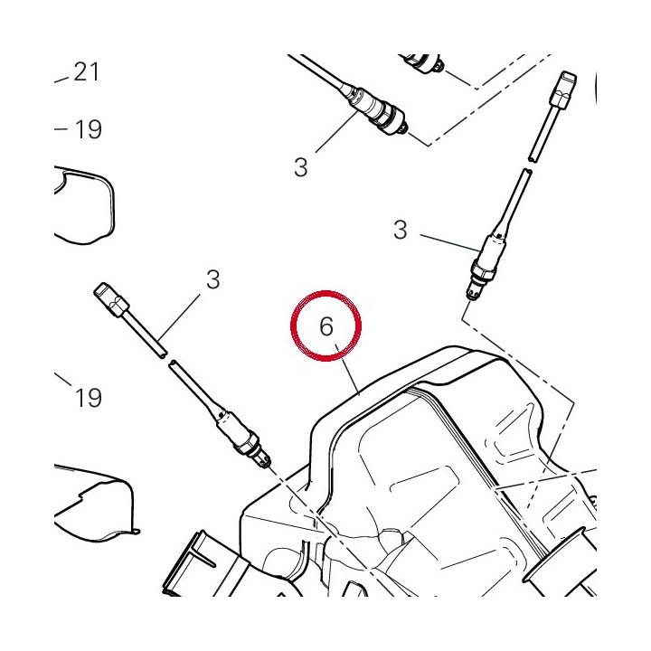 Presilencieux 57316321B — réf. 57316322B | Ducati Store