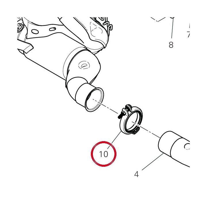 Collier 74143421A — réf. 74143422A | Ducati Store