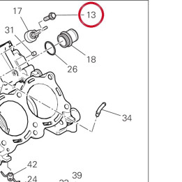 Vis 77251324CF — réf. 77251324CH | Ducati Store