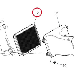 Filtre à air 42610712A — réf. 42610713A | Ducati Store