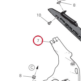 Underconveyor 4801B973A — réf. 4801B974A | Ducati Store