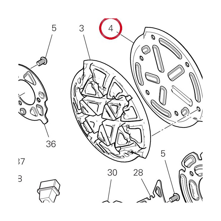 Tole insonorisant 82718913A — réf. 82718913A | Ducati Store