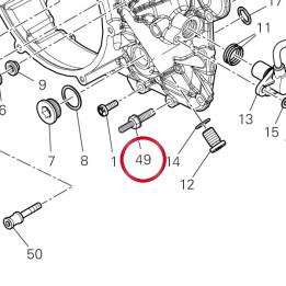Vis special M6X20 — réf. 7791C483AA | Ducati Store