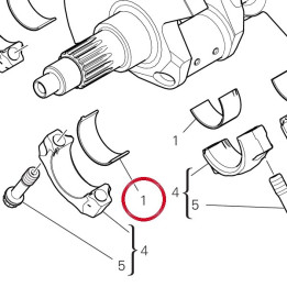 Demi-Roulement marron — réf. 11210991AB | Ducati Store