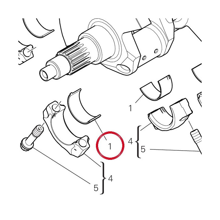 Demi-Roulement vert — réf. 11210991AC | Ducati Store
