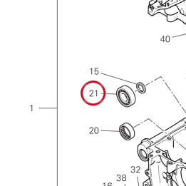 Roulement à rouleaux — réf. 70241901A | Ducati Store