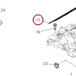 Joint coulasse (arrière) — réf. 78611551B | Ducati Store