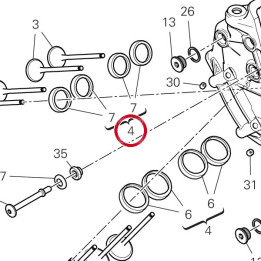 Culasse avant 30125444DR — réf. 30125444DR | Ducati Store