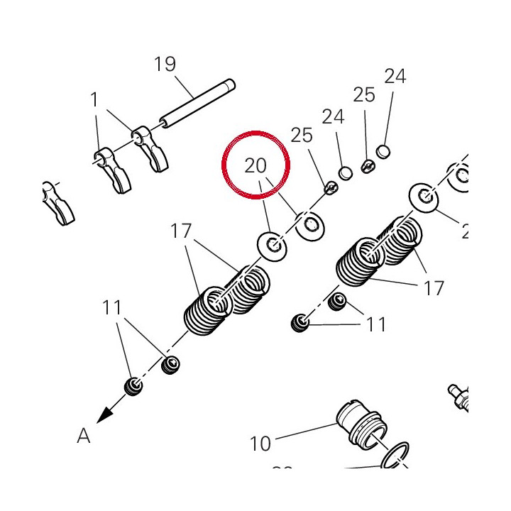 Disque supérieur 83810011A — réf. 83810011A | Ducati Store
