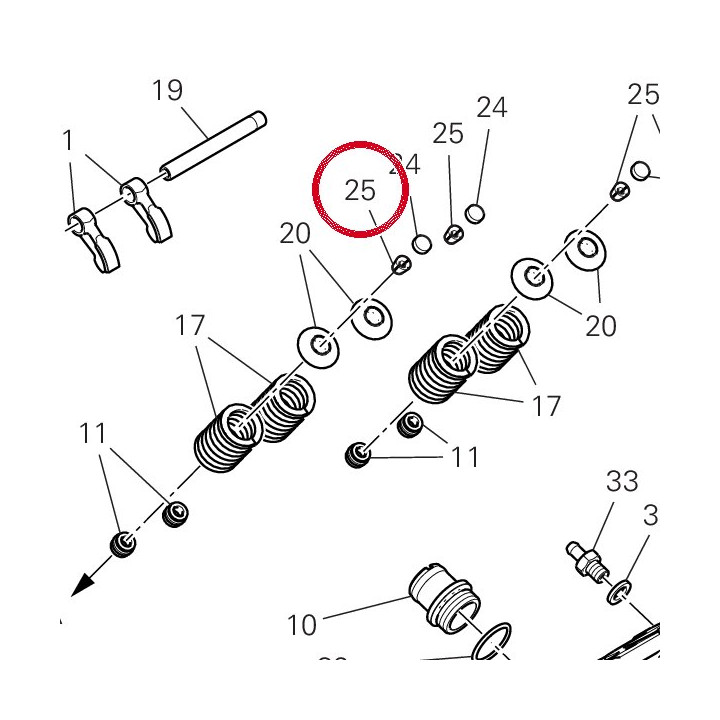 Demi bague 84540081A — réf. 84540081A | Ducati Store