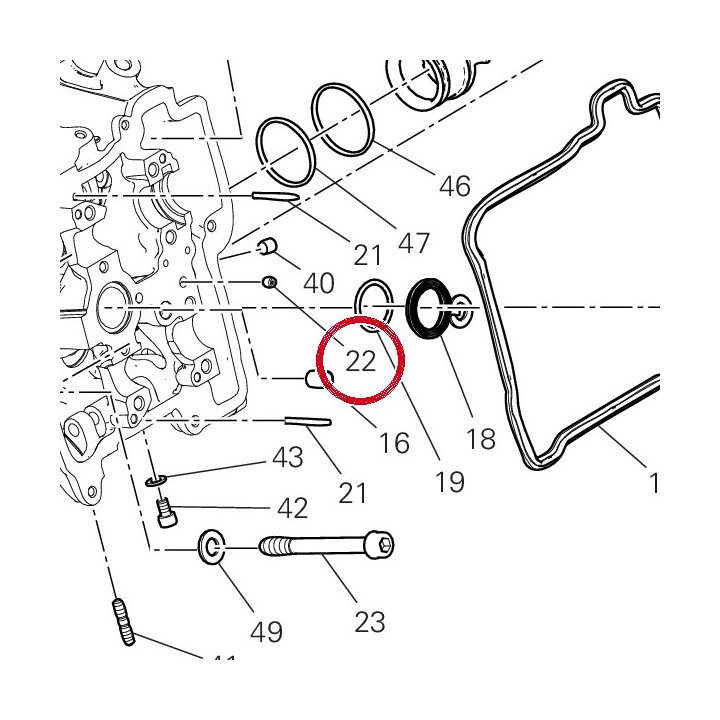 Goupille 86010061C — réf. 86010061C | Ducati Store