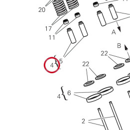 Culasse arrière 30125434DR — réf. 30125434DR | Ducati Store
