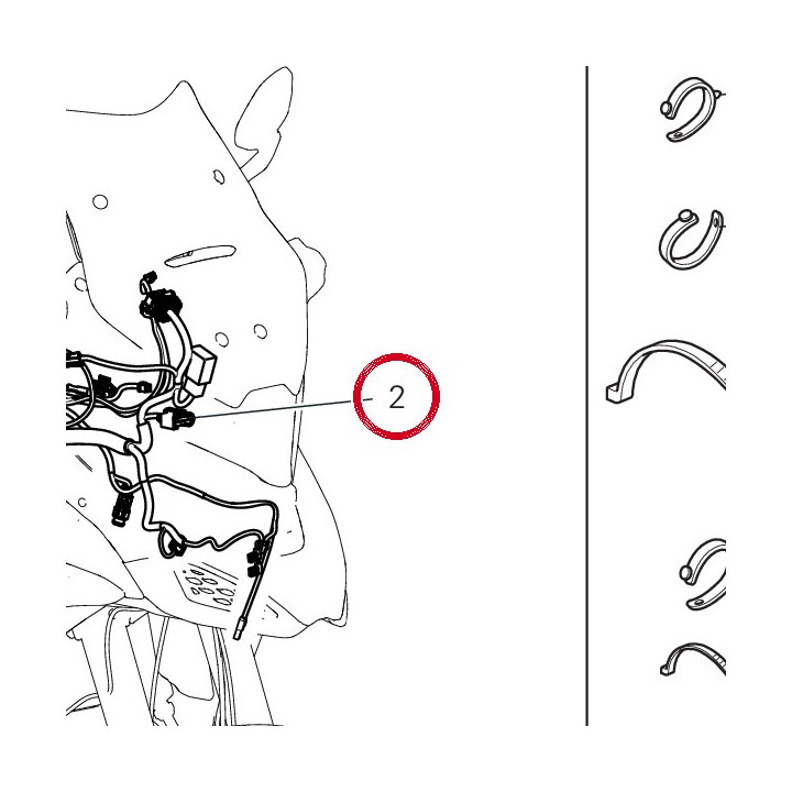 C╢blage principal 5101P731C — réf. 5101P731C | Ducati Store