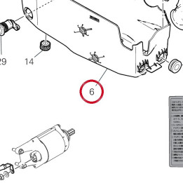 Support batterie 8291S202A — réf. 8291S202A | Ducati Store