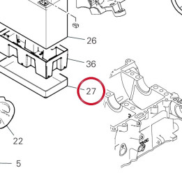 Support batterie 82917501A — réf. 82917501A | Ducati Store