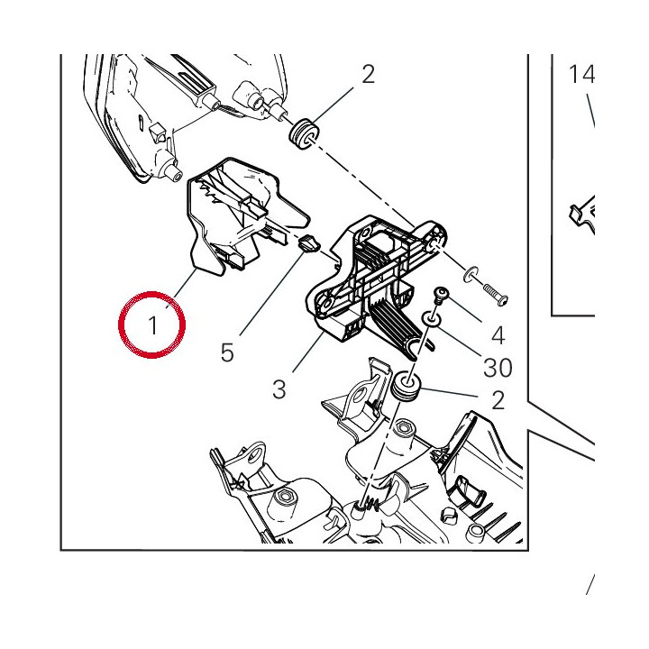 Cache 4801B312B — réf. 4801B312B | Ducati Store